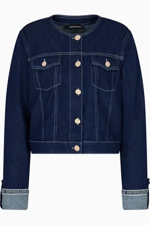 Emporio Armani Veste en denim de coton