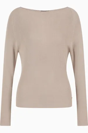 Emporio Armani Pull à fines côtes Dawn to Dusk