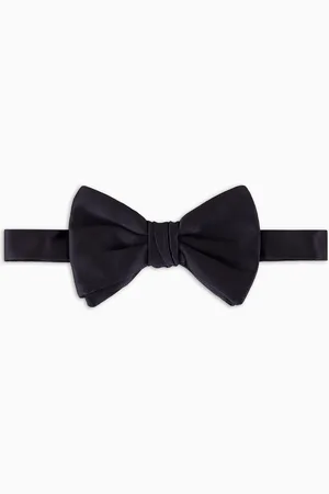 Giorgio Armani Nœud papillon à nouer en pure soie