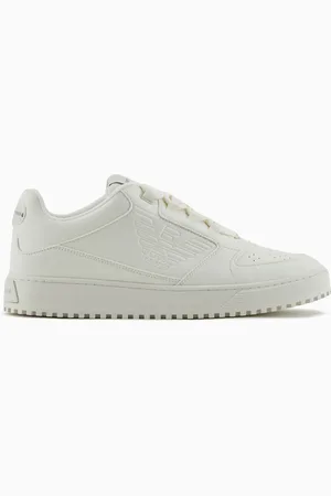 Emporio Armani Sneakers avec maxi aigle embossé
