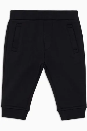 Emporio Armani Pantalon de jogging en mélange de jersey modal avec logo