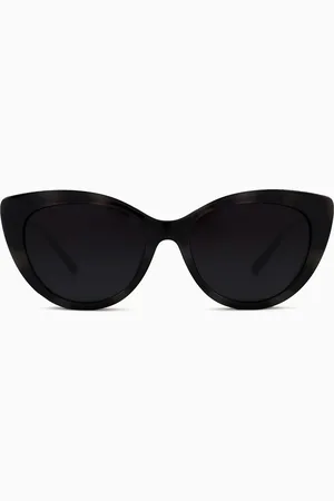 Emporio Armani Lunettes de soleil pour femme de forme œil-de-chat avec verres interchangeables