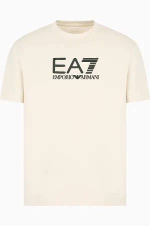 EA7 T-shirt ras-du-cou Visibility en coton