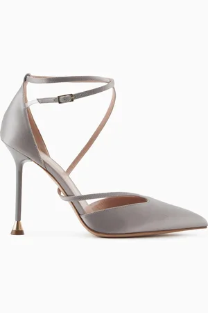Giorgio Armani Escarpins en satin avec bride