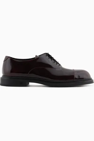 Emporio Armani Richelieus en cuir verni