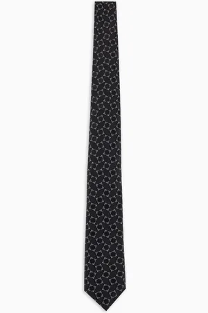 Giorgio Armani Cravate en soie jacquard