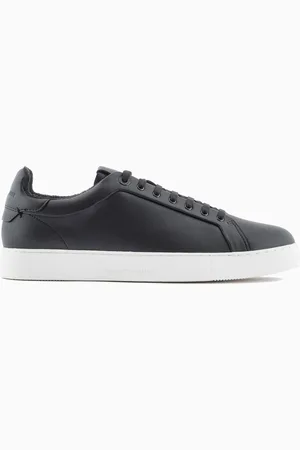 Emporio Armani Sneakers en cuir souple