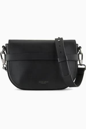 Giorgio Armani Bandoulière moyenne en cuir nappa