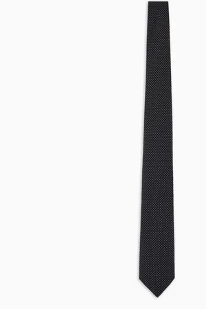 Giorgio Armani Cravate en pure soie jacquard à micro pois