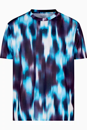 EA7 T-shirt ras-du-cou Tennis Pro en tissu technique VENTUS7