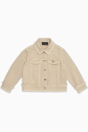 Emporio Armani Veste en denim teint en pièce