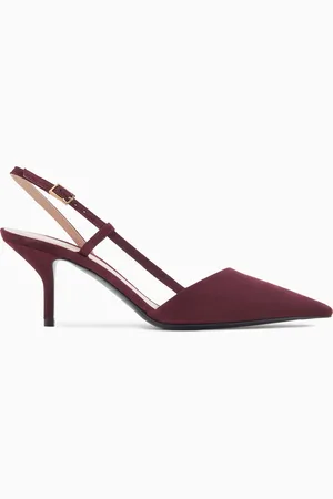 Giorgio Armani Slingbacks en cuir suédé