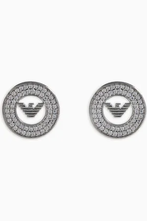 Emporio Armani Puces d’oreilles en argent sterling