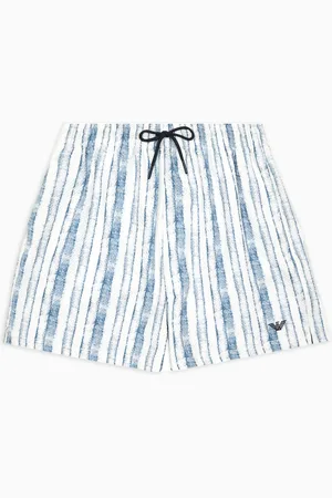Emporio Armani Short de bain à motif abstrait