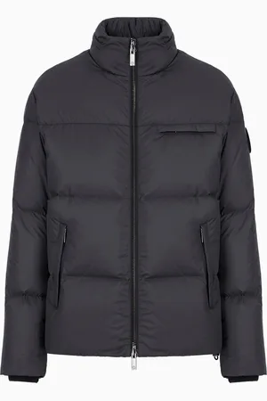 Giorgio Armani Blouson bomber garni en plume d’oie ASV