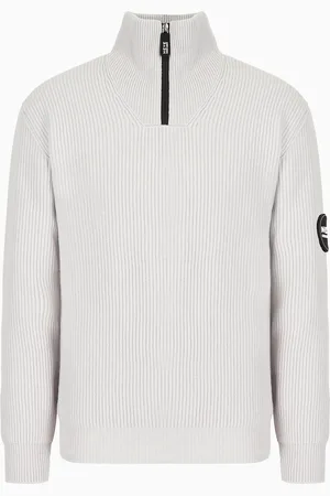 Giorgio Armani Pull à col roulé en laine et cachemire Neve