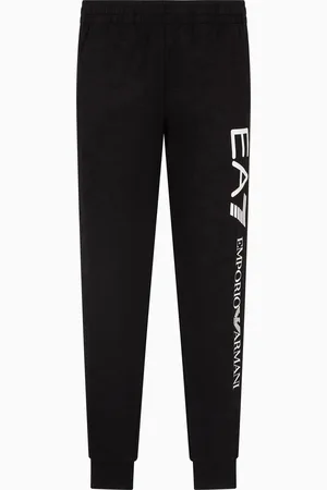 EA7 Pantalon de jogging Logo Series en coton