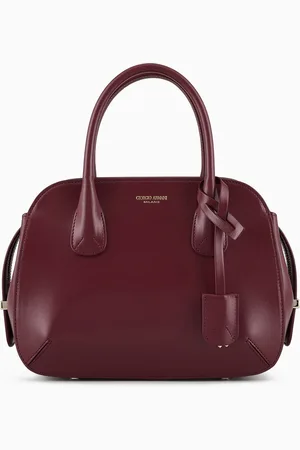 Giorgio Armani Petit sac Boston la Prima en cuir liégé