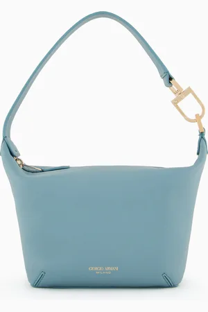 Giorgio Armani Petit sac hobo la Prima Soft en nappa