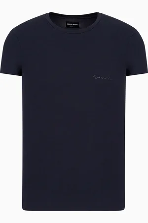 Giorgio Armani Chemise style détente à manches courtes en modal stretch