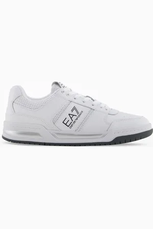 EA7 Sneakers Baseline en cuir