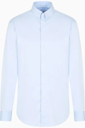 Giorgio Armani Chemisier en sergé de coton
