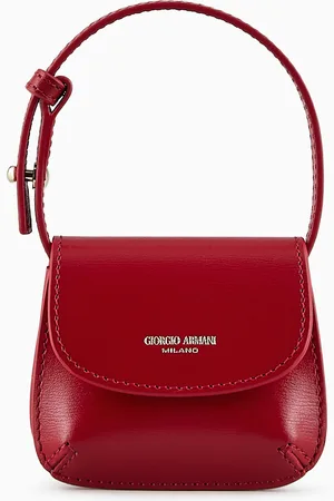 Giorgio Armani Mini bijou de sac La Prima en cuir liégé