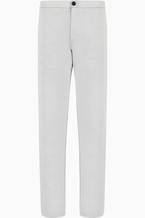 Giorgio Armani Pantalon en double jersey de coton