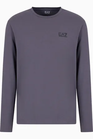 EA7 T-shirt à manches longues Core Identity en coton