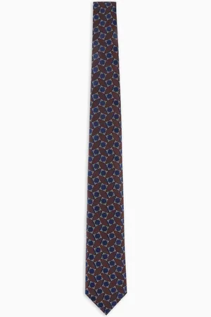 Giorgio Armani Cravate en soie jacquard