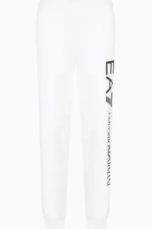 EA7 Pantalon de jogging Logo Series en coton