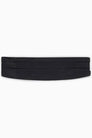 Giorgio Armani Ceinture de smoking en soie