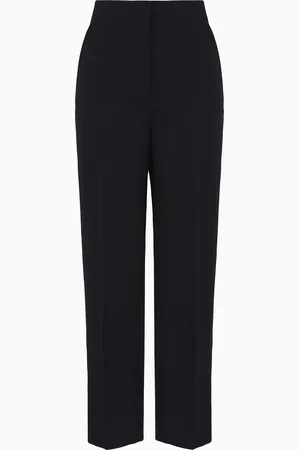 Giorgio Armani Pantalon de smoking en laine vierge