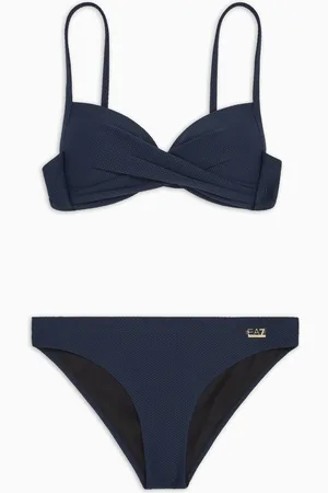 EA7 Bikini push-up Costa Smeralda en tissu technique