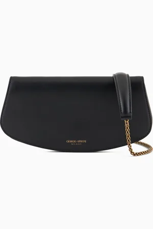 Giorgio Armani Pochette à petite bandoulière en cuir