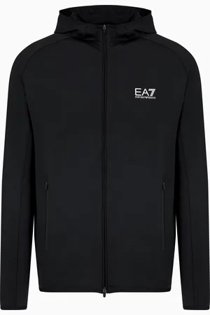 EA7 Sweat-shirt à capuche Dynamic Athlete en tissu technique VIGOR7