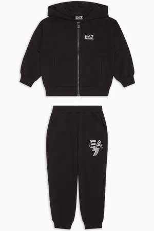 EA7 Survêtement Visibility Girl en coton stretch