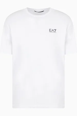 EA7 T-shirt Tennis Club ras-du-cou en mélange de viscose stretch
