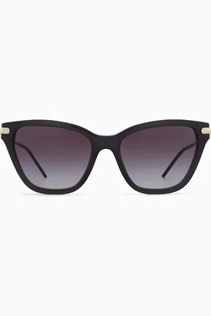 Emporio Armani Lunettes de soleil pour femme forme œil-de-chat