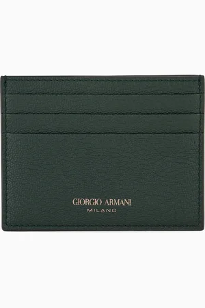 Giorgio Armani Porte-cartes en cuir