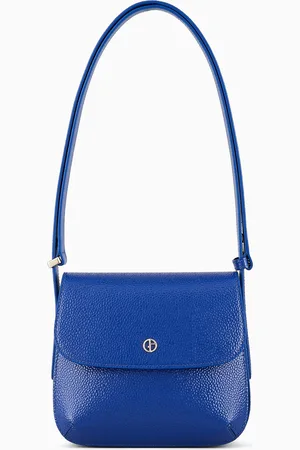 Giorgio Armani La Prima en cuir verni effet grain de riz