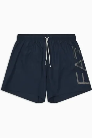 EA7 Boxer de bain avec grand logo
