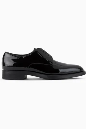 Giorgio Armani Derbies en cuir verni