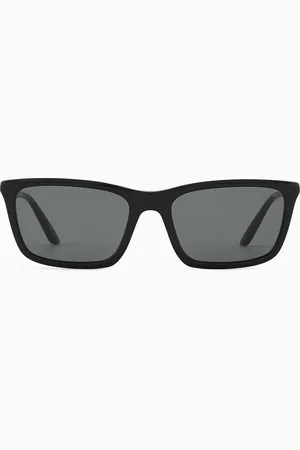 Emporio Armani Lunettes de soleil pour femme de forme rectangulaire
