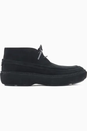 Giorgio Armani Bottines en cuir suédé