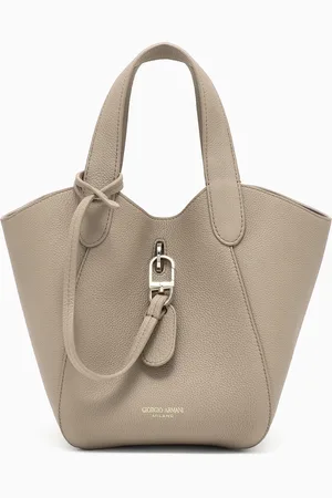 Giorgio Armani Petit sac à main en cuir grainé
