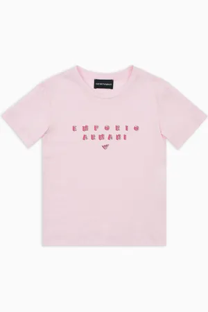 Emporio Armani T-shirt en jersey imprimé logo ASV