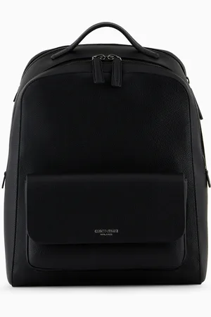 Giorgio Armani Sac à dos rond en cuir