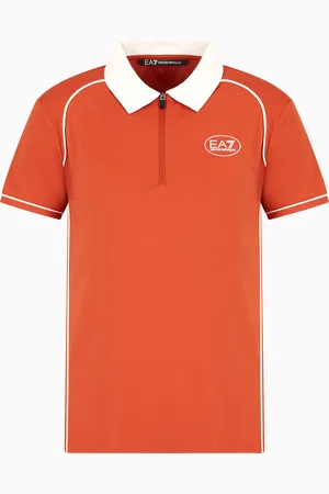 EA7 Polo Golf Pro en tissu technique stretch