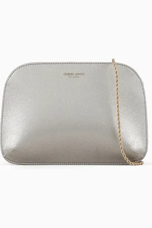 Giorgio Armani Pochette la Prima en satin lamé